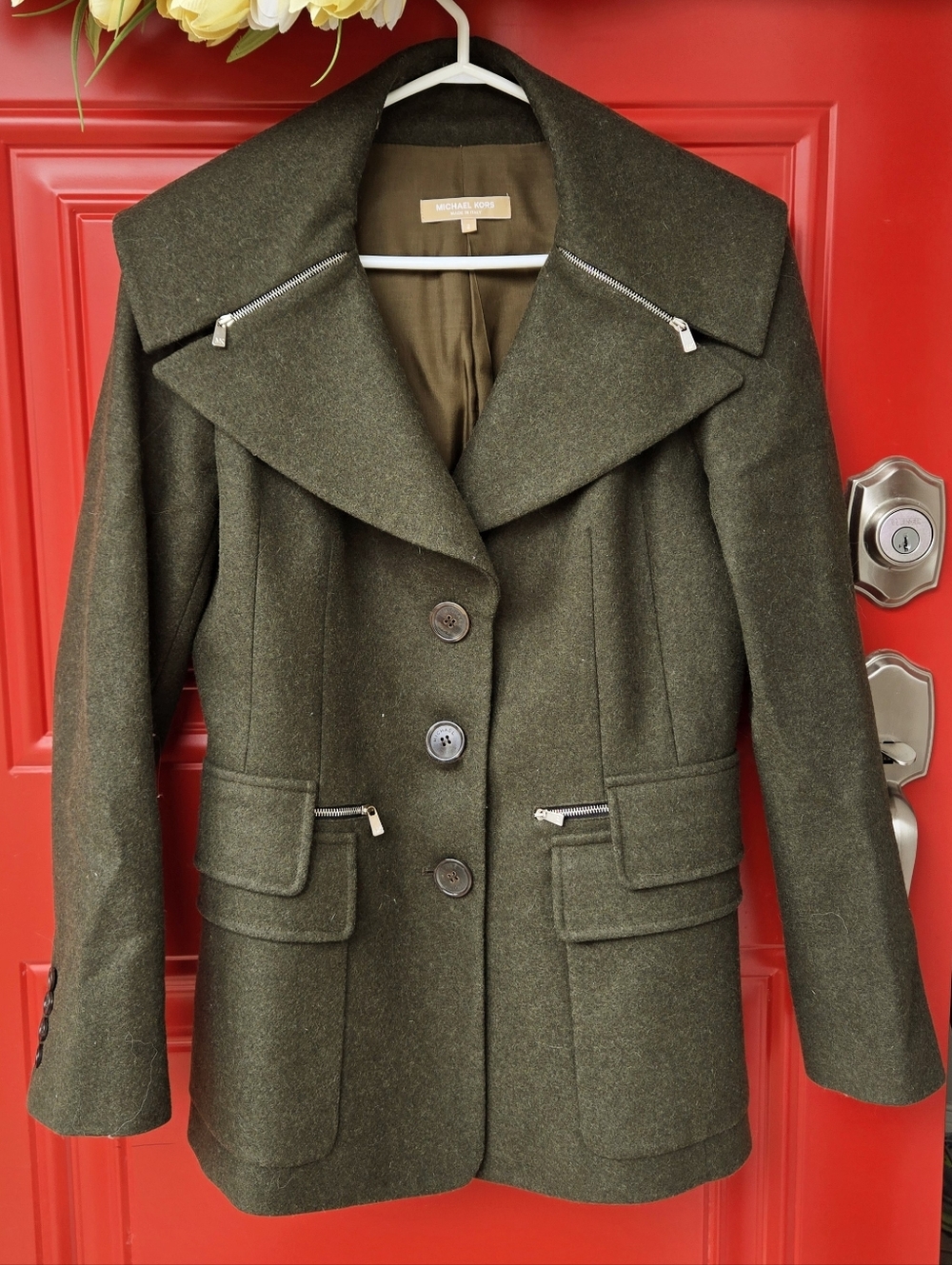 ⭐️Host Pick ⭐️ Michael Kors Military Jacket Sz S